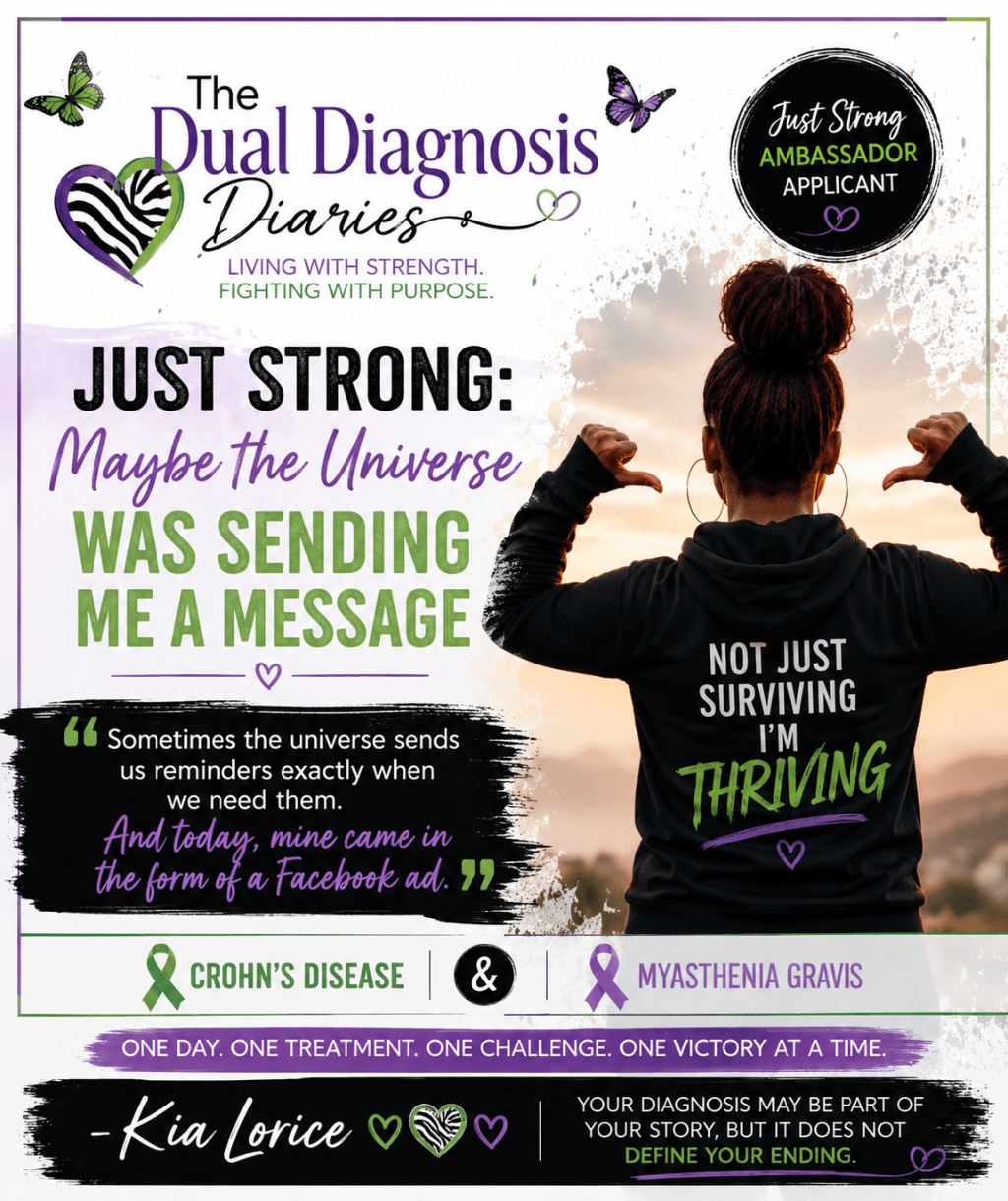 The Dual Diagnosis Diaries: Just Strong: Maybe the Universe Was Sending Me a&nbsp;Message